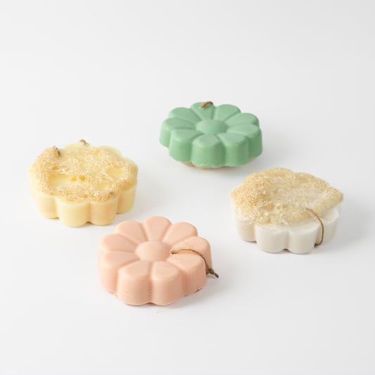 Flower Designed Loofah